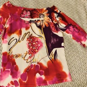 CABO floral print sweater